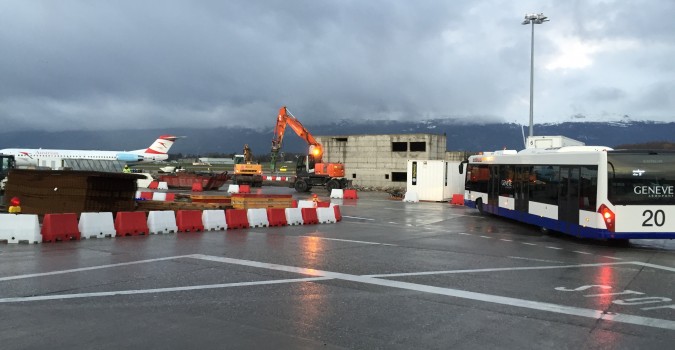 Genève Aéroport – Démolition station multi-services