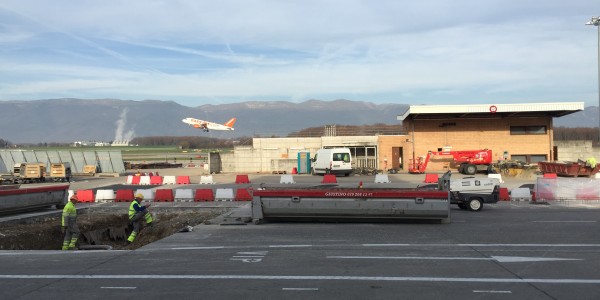 Genève Aéroport : Démolition de l’ancienne station de dégivrage