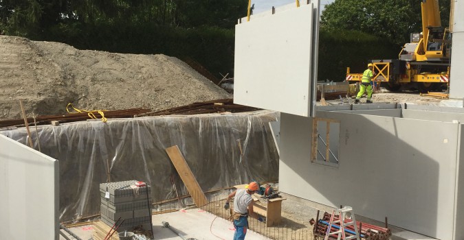 Thônex – 5 maisons : Derniers sous-sols