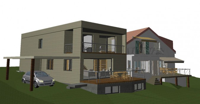 Troinex – 1 maison contiguë : Nouveau projet