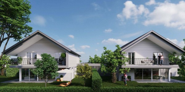 Crans-Près-Céligny : 2 maisons
